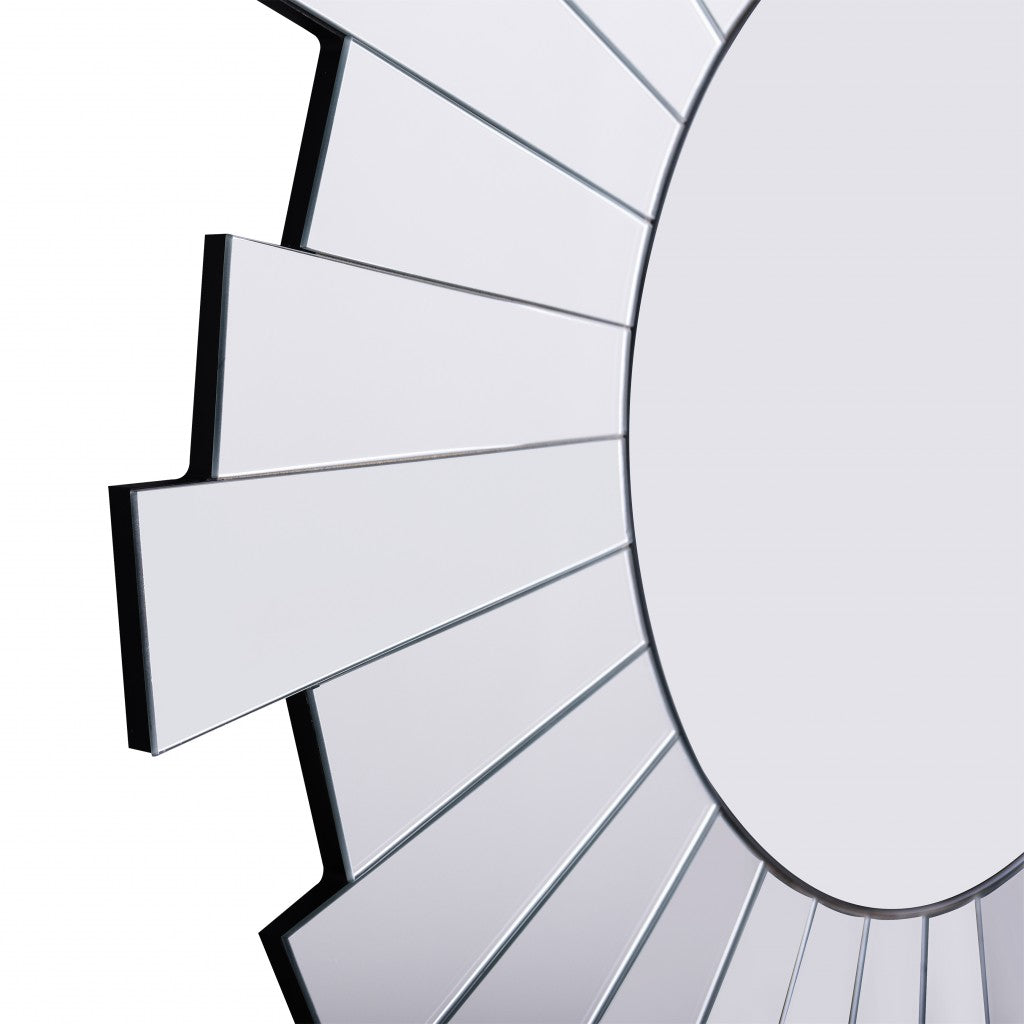 Silver Sunshine Wall Mirror-4