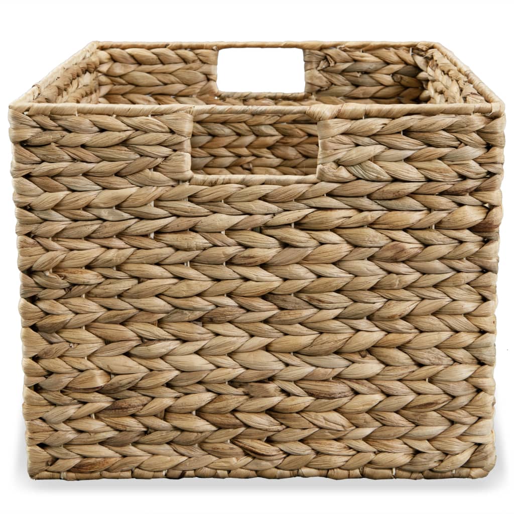 vidaXL Storage Basket Set 3 Pieces Water Hyacinth-3