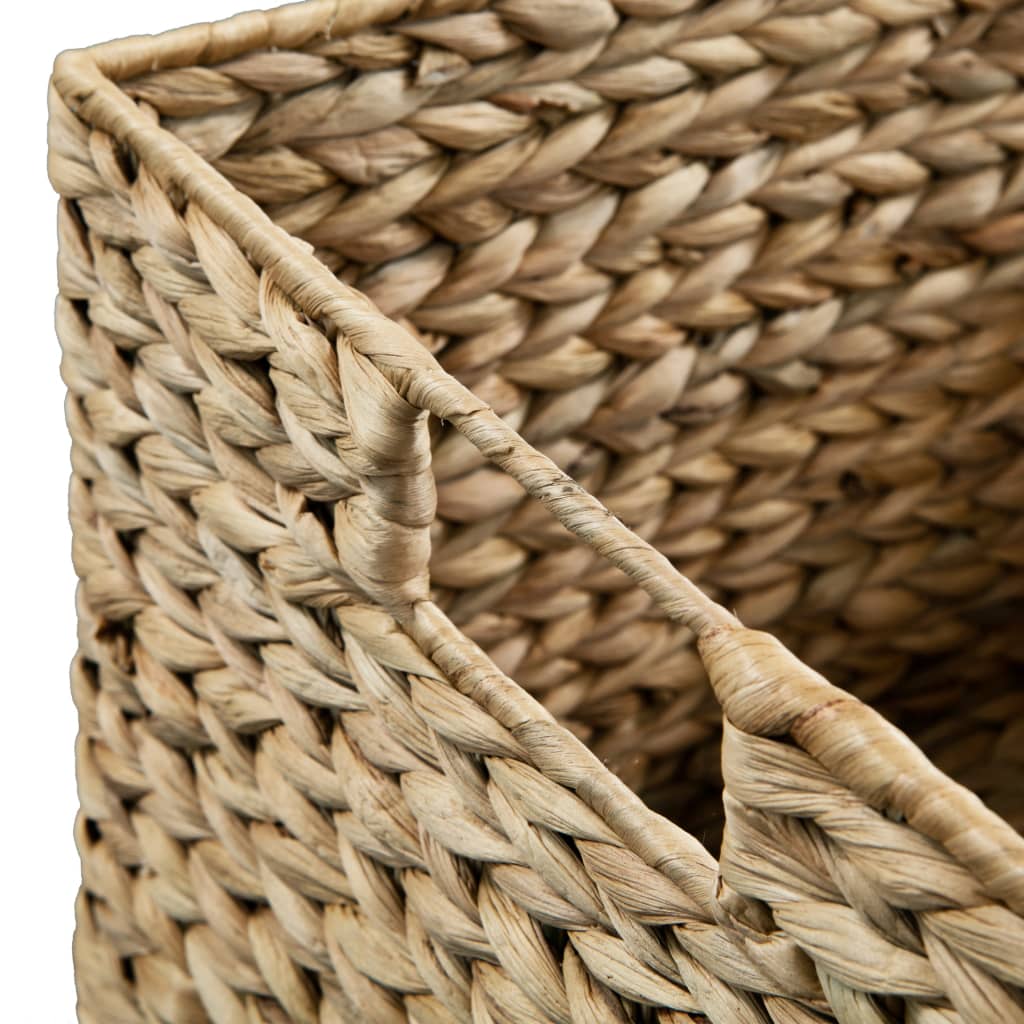 vidaXL Storage Basket Set 3 Pieces Water Hyacinth-4