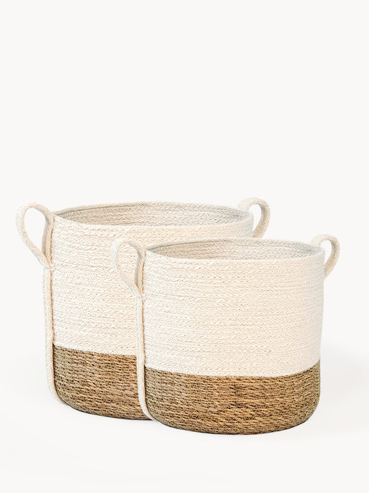 Savar Basket with Side Handle