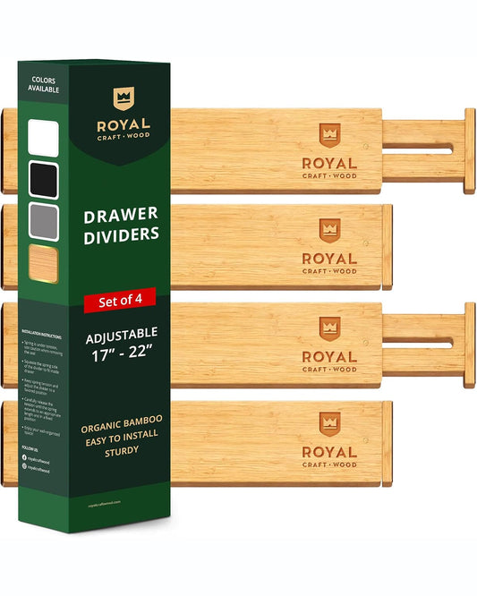 Drawer Dividers 22”, Natural-0