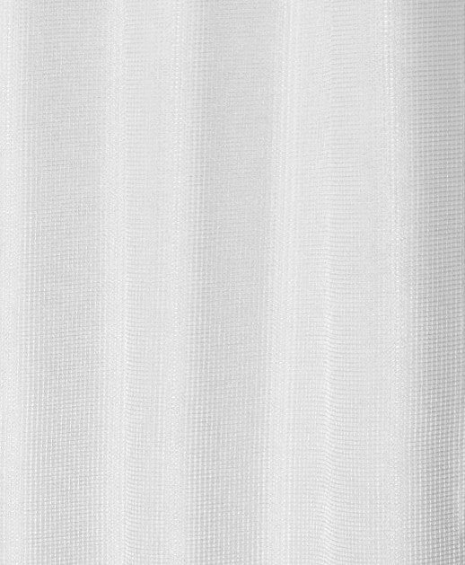 Luxurious White Waffle Weave Shower Curtain-2