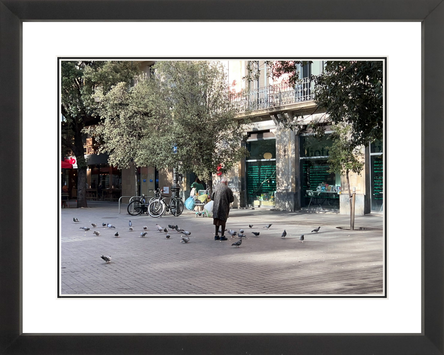 The Flock 13x10 Framed Print