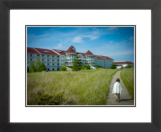 Blue Harbor 10x8 Framed Print