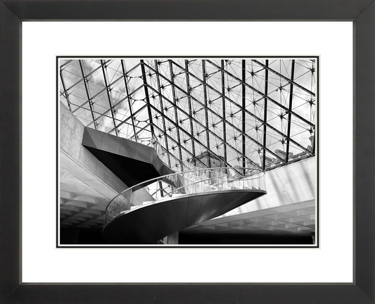 Louvre 10x8 Framed Print